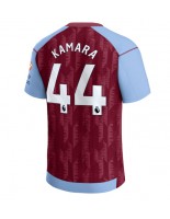 Aston Villa Boubacar Kamara #44 Domácí Dres 2023-24 Krátký Rukáv